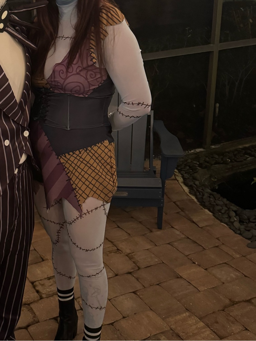 Nightmare Before Xmas Sally Costume